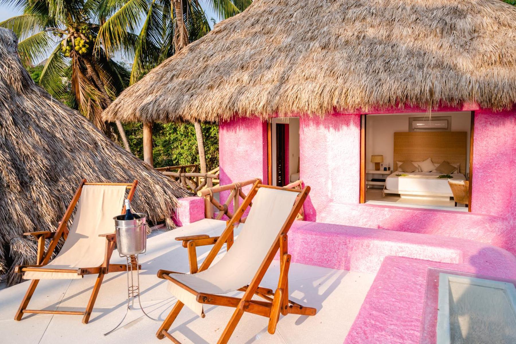 Playa Rosa Bungalows Careyes Exterior photo